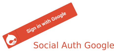 The Social Auth Google module for Drupal.